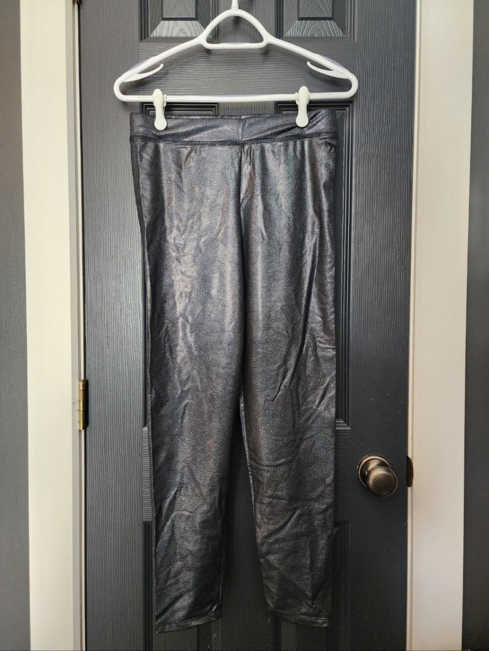 PINK Metallic Leggings
